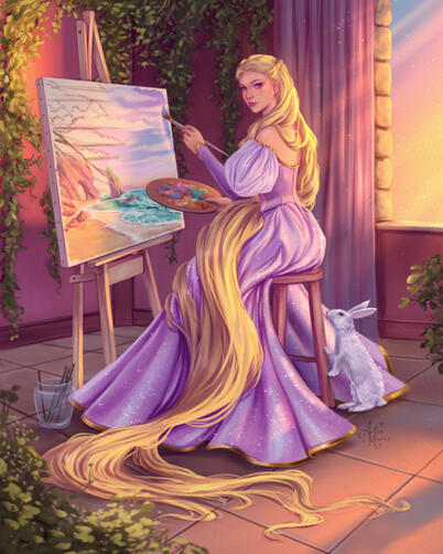 'Barbie as Rapunzel'